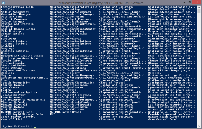 Quick tip: Accessing the Control Panel from PowerShell – Communary