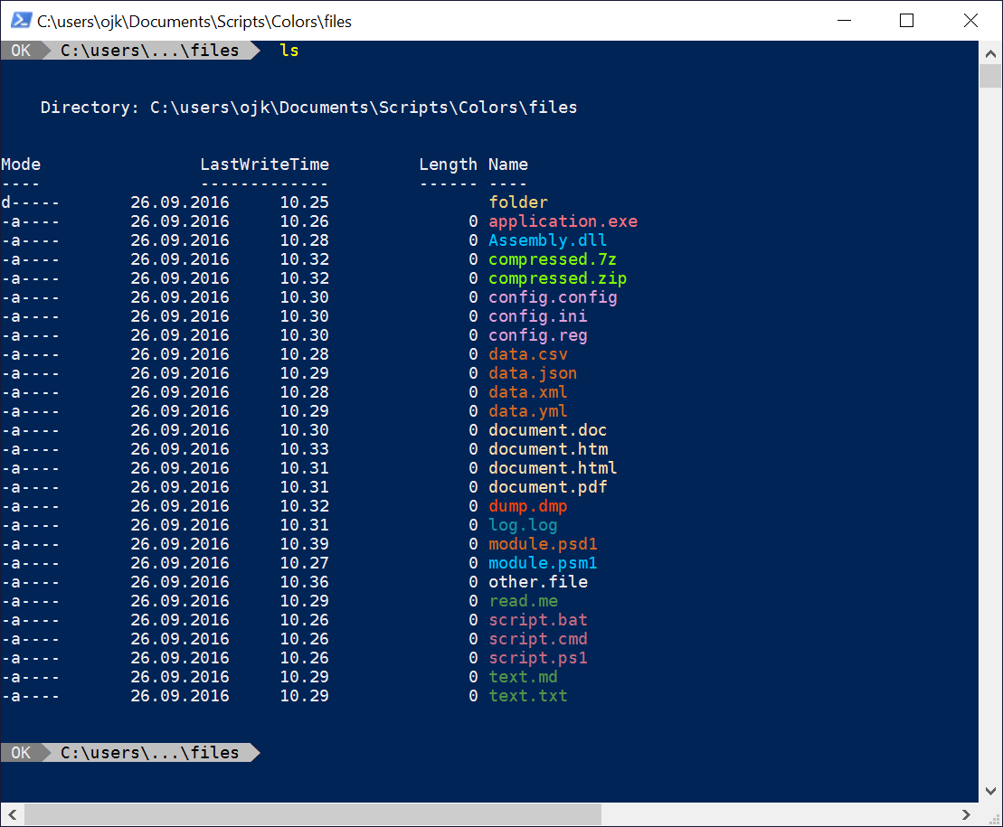 ConsoleExtensions update – now with more colors! – Communary