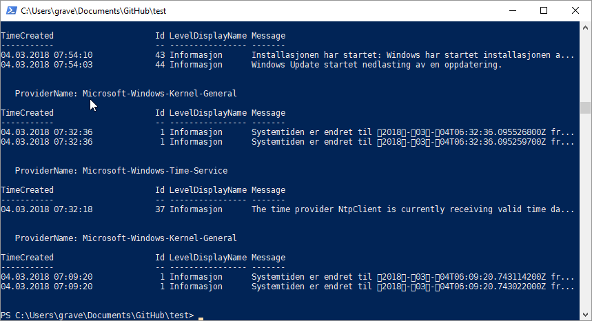Filtering data on date in PowerShell – Communary